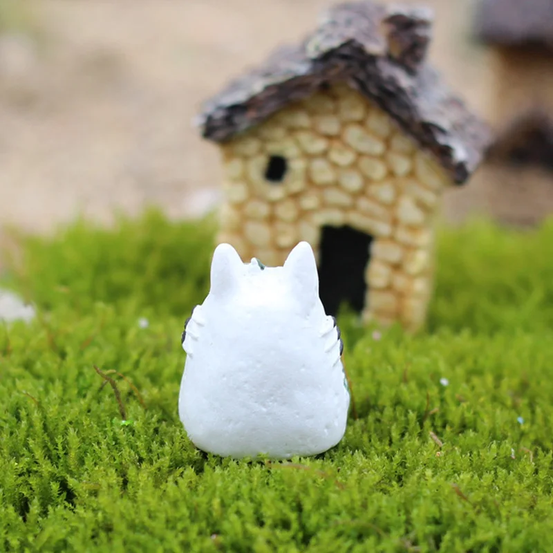 Moss micro landscape Aquarium fish tank landscaping Elf Tonari no Totoro Resin decoration Action Figure Model Toy OPP bag N667 | Игрушки и