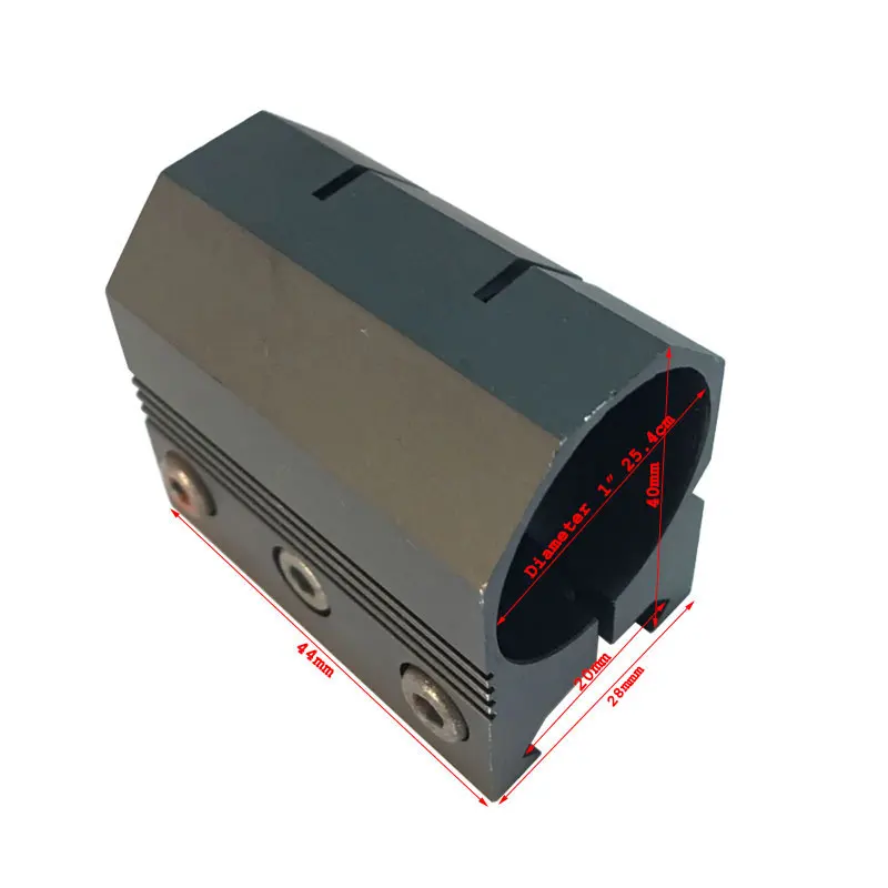 

Tactical Flashlight Weapon Mount 1" 25.4 cm for Shotgun Airsoft Hunting Laser Sight/Flashlight Barrel Ring Aluminium Liquidate