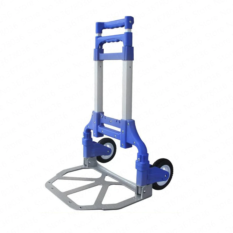 0% корзина для покупок тележка багажа из алюминиевого сплава Складная