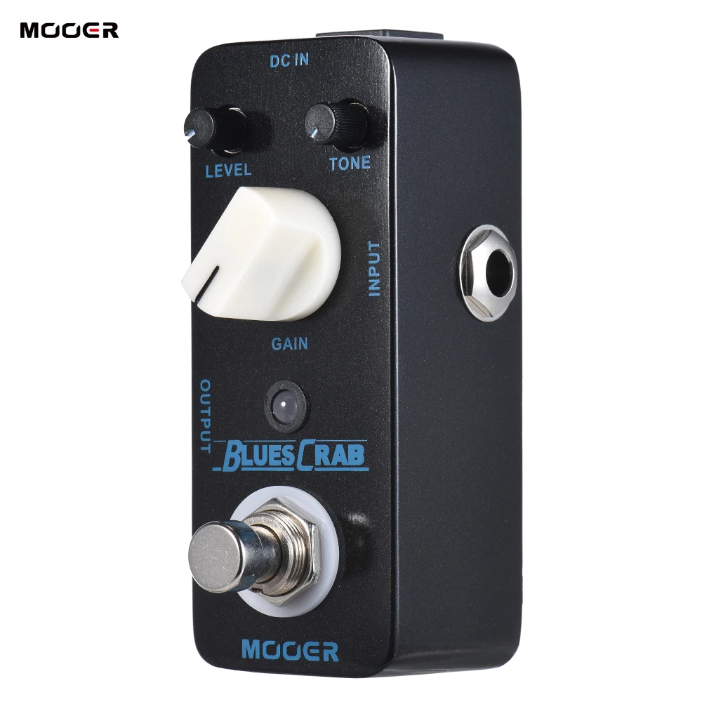 MOOER Блюз Краб BLUES педаль для гитарного эффекта овердрайв оригинальный байпасс