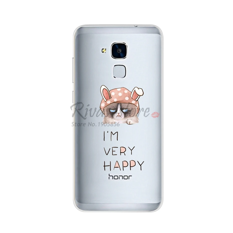 Чехол-накладка для huawei GT3/Honor 7 Lite/huawei GR5 Mini, модный Мягкий Силиконовый ТПУ чехол для телефона для huawei GT3 Fundas 5,2"