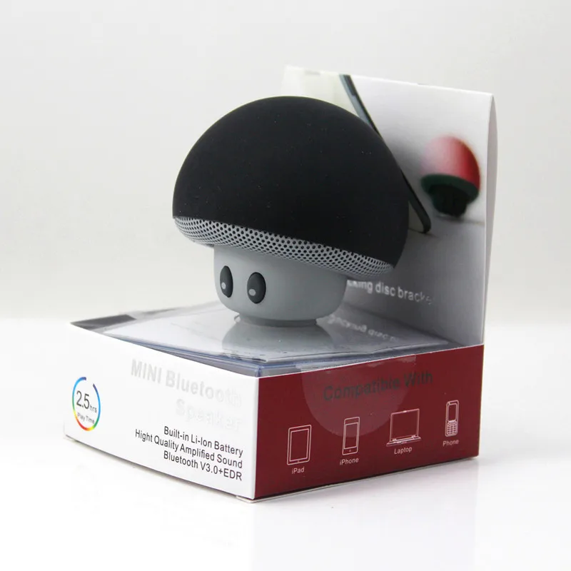 Гриб аудио Bluetooth динамик сабвуфер музыкальный плеер мини беспроводные колонки