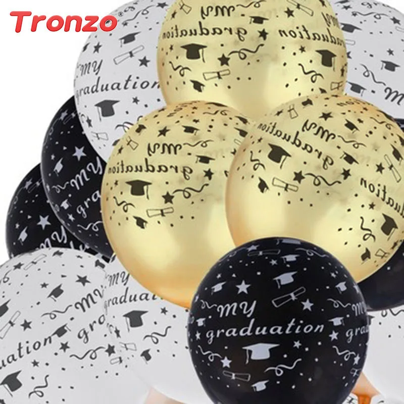 Tronzo воздушные шары на выпускной Выпускной вечеринки украшения 10 шт 12 дюймов
