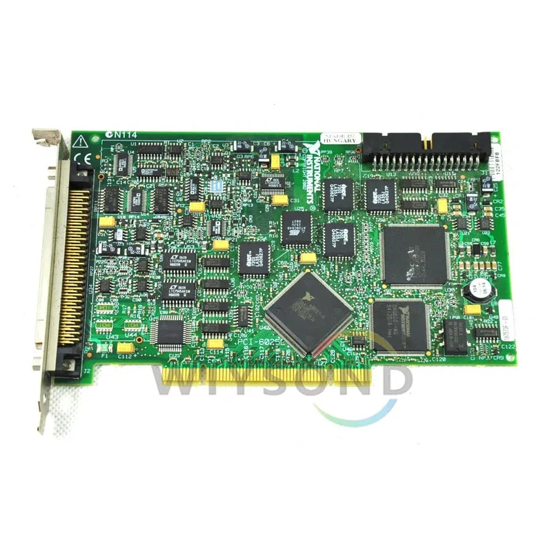 

U009 (используется) NI PCI-6025E многофункциональная карта DAQ, хорошее состояние, используется, но протестирован, хорошо работает