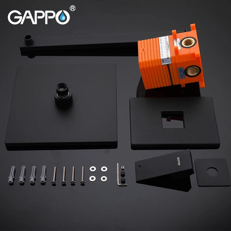 

GAPPO shower faucet rainfall shower bathroom faucet wall mounted Bathtub faucet waterfall bath mixer bathroom shower faucets