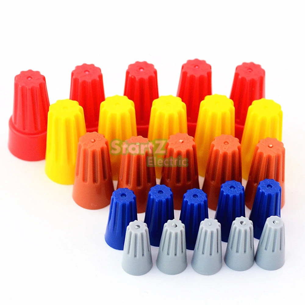 100 шт./лот Электрический проводной разъем поворотные клеммы пружинная вставка в