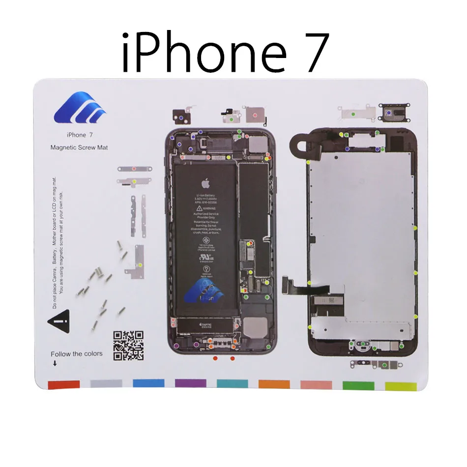 DIYFIX 1 шт. профессиональная направляющая подставка для iPhone 7 Plus 6s 6 5s 5 магнитный