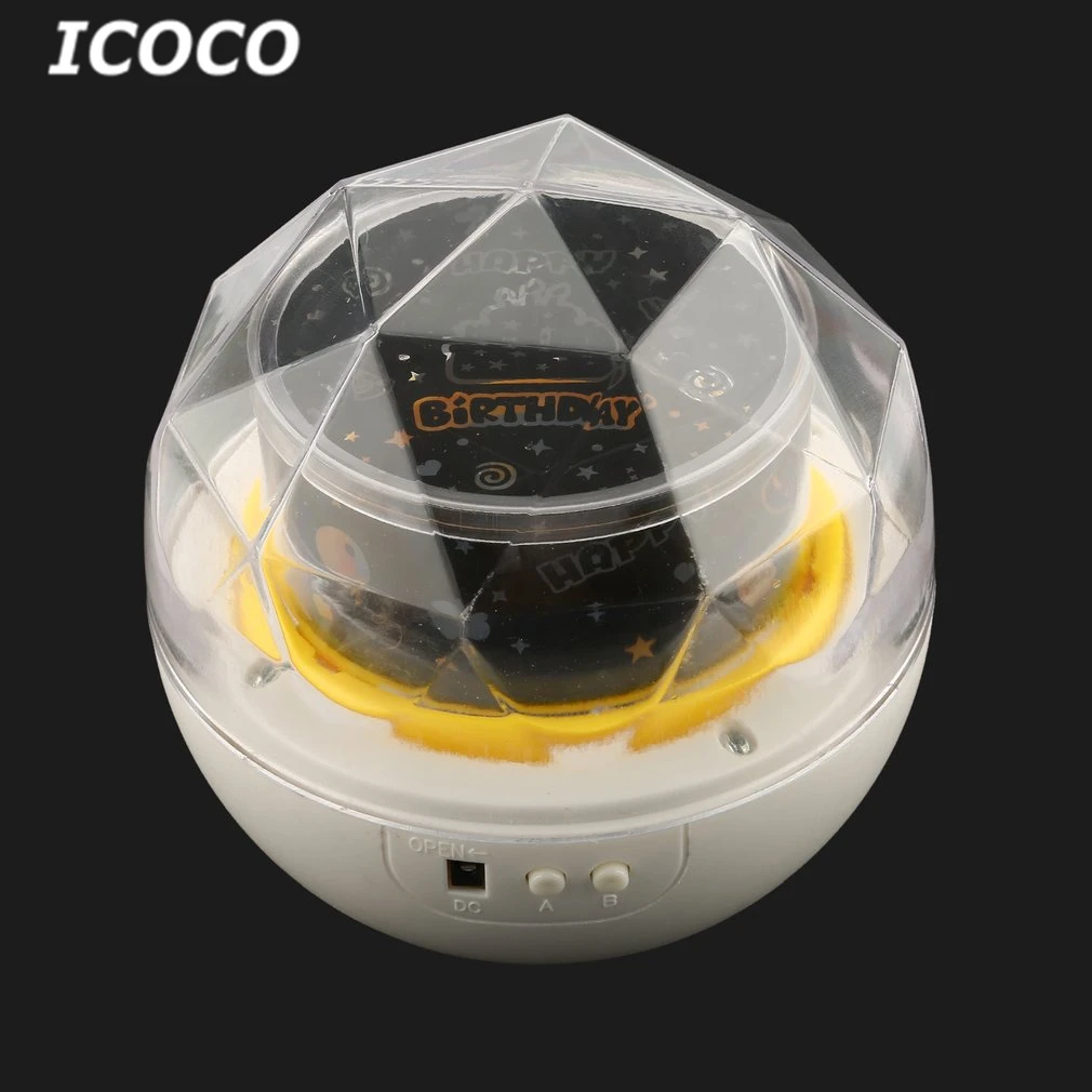 ICOCO 3 цвета Романтический проектор Звездное небо галактика ночник Регулируемый