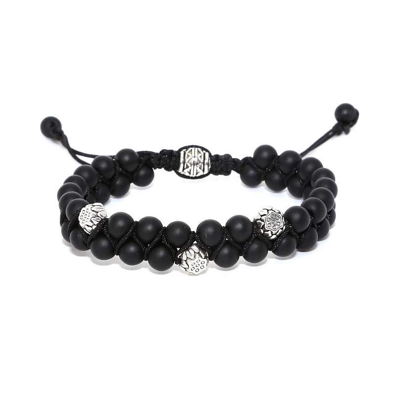 Прямая поставка Lutos beads браслет в стиле Buddahism 6 мм бусины из натурального камня и