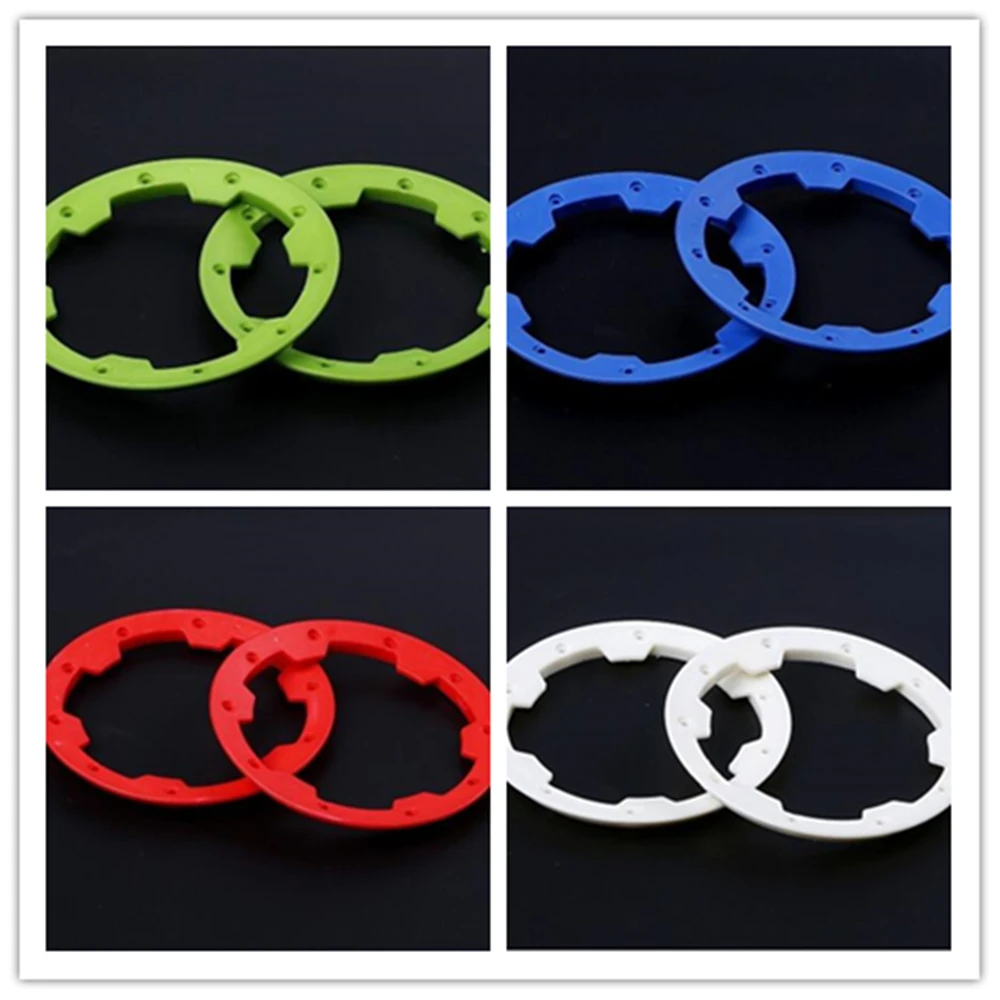 2 шт./пара Rc автомобиль нейлон колесом концентратор косточек снаружи бисером для