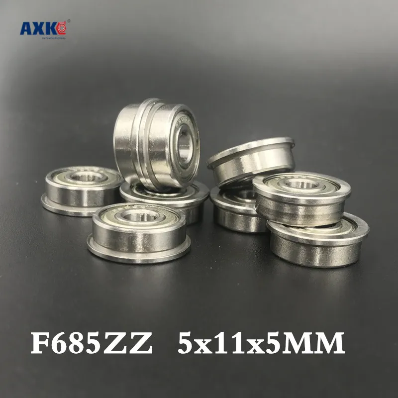 

F685zz Abec-1 (10pcs) 5x11x5mm Flanged Ball Bearings