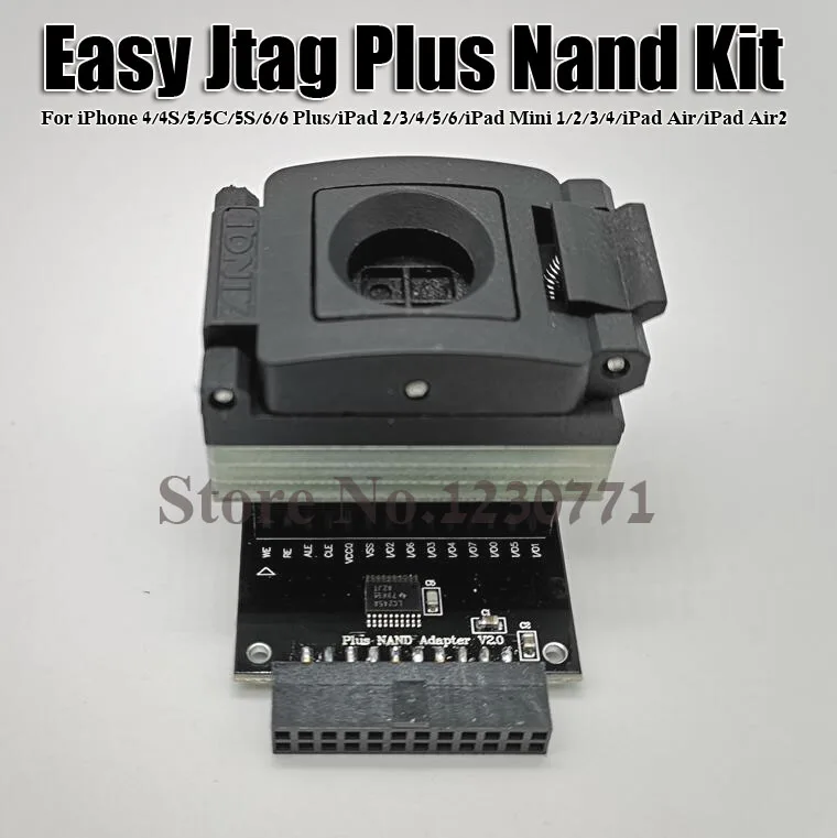 Разъем Easy Jtag Plus Nand Kit для разъема iphone работает с коробкой plus|Детали устройств