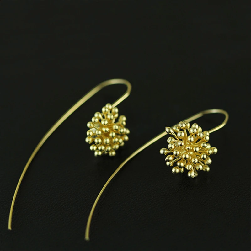 перфект качество прекрасный цветок серьги высокое ручная работа ювелирные