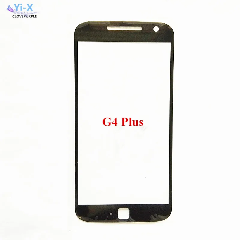 1 шт. Черный/Белый Запасные части передний ЖК сенсорный экран внешняя стеклянная