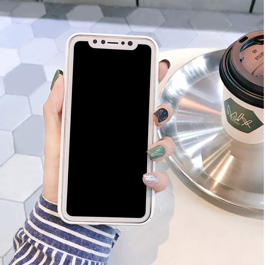 Для iPhone X 6 S плюс 7 8 Чехол модные глянцевые ярких цветов мягкие силиконовые
