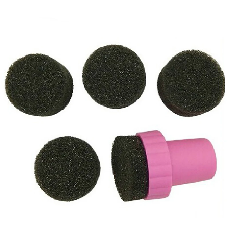 10 шт Мини буферный блеск мягкая губка DIY градиентные пилки для ногтей гель