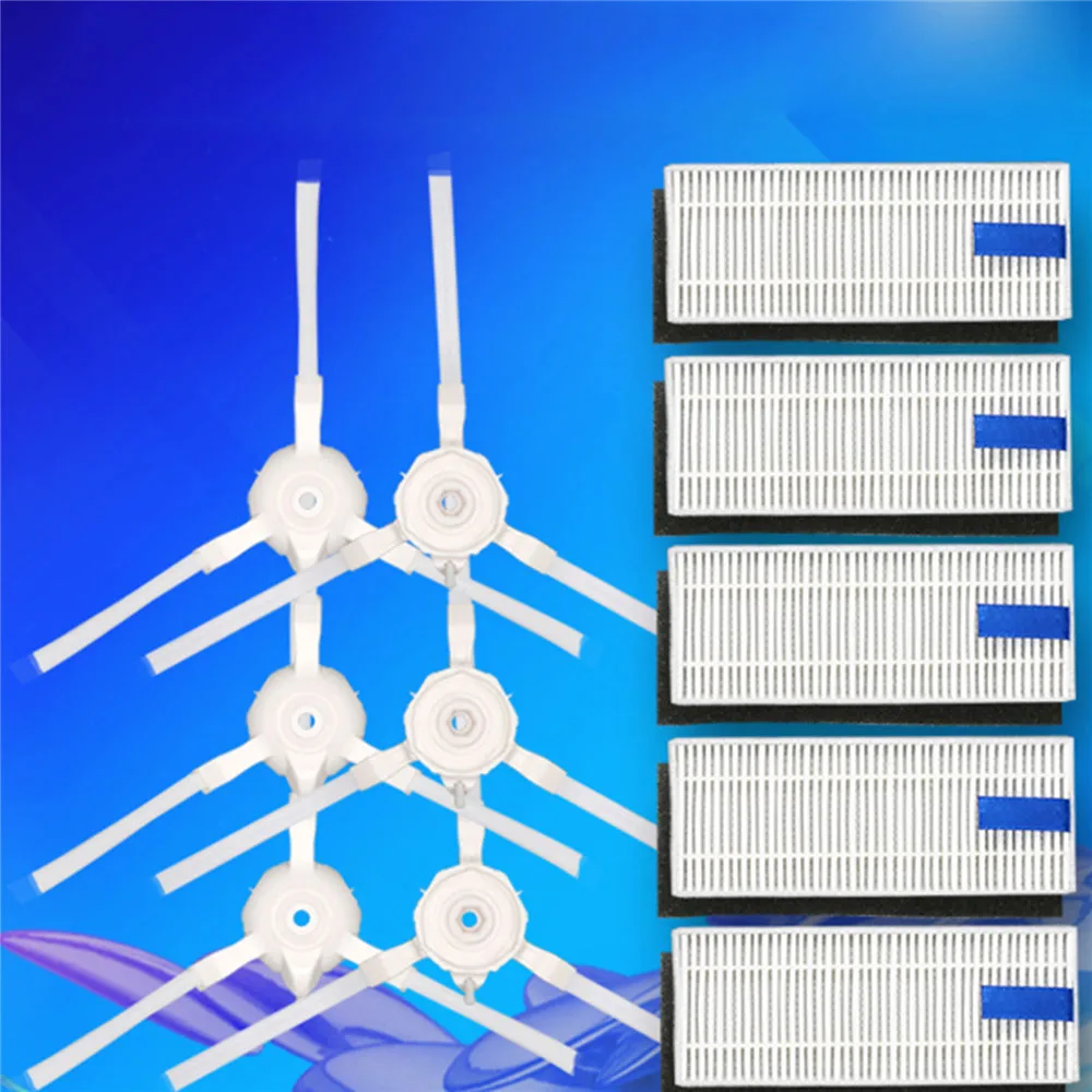 6 SideBrush 5 Filter 5 шт. фильтр-экран+ 6 шт. набор боковых щеток для 360 S6 подметальный робот-пылесос Сменный фильтр-экран s Набор - Цвет: 6 SideBrush 5 Filter