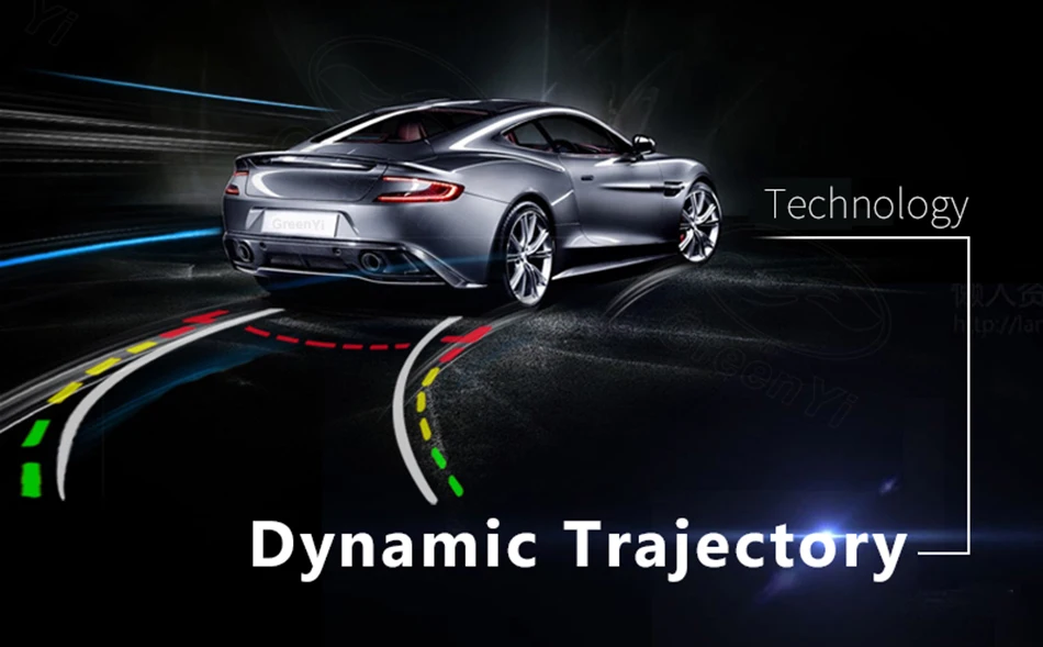 GreenYi интеллектуальная HD камера ночного видения заднего вида для hyundai Elantra Avante траектория автомобиля резервная камера