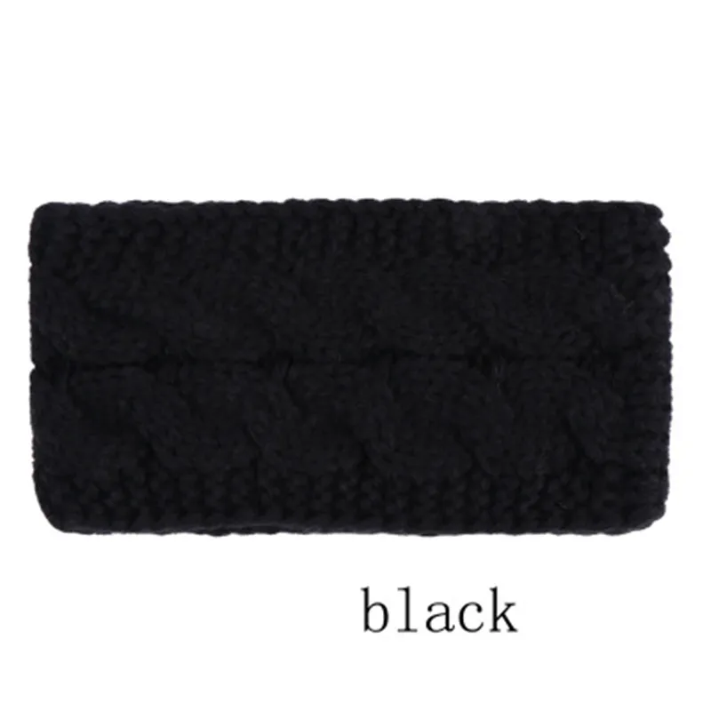 Женская повязка на голову универсальная вязаная крючком Осень-зима 2019 | Детская