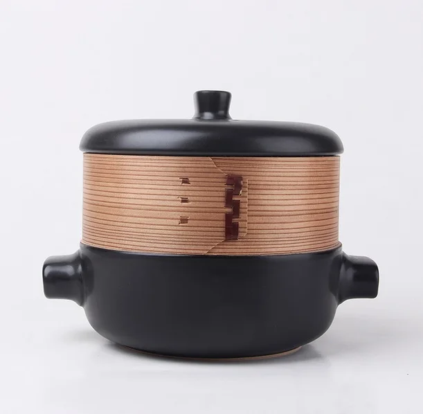 Кастрюля для приготовления пищи в японском и южнокорейском стиле керамические