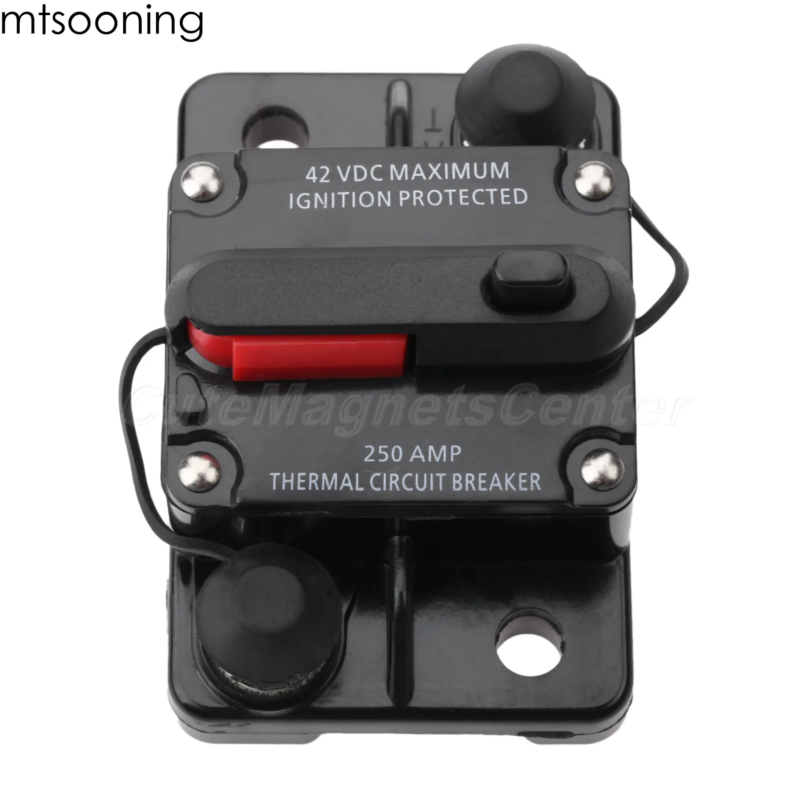 Mtsooning 1 шт. Авто Аудио морской Лодка аудио Выключатель DC 12V/24V/42V 250A|Перемычки| |