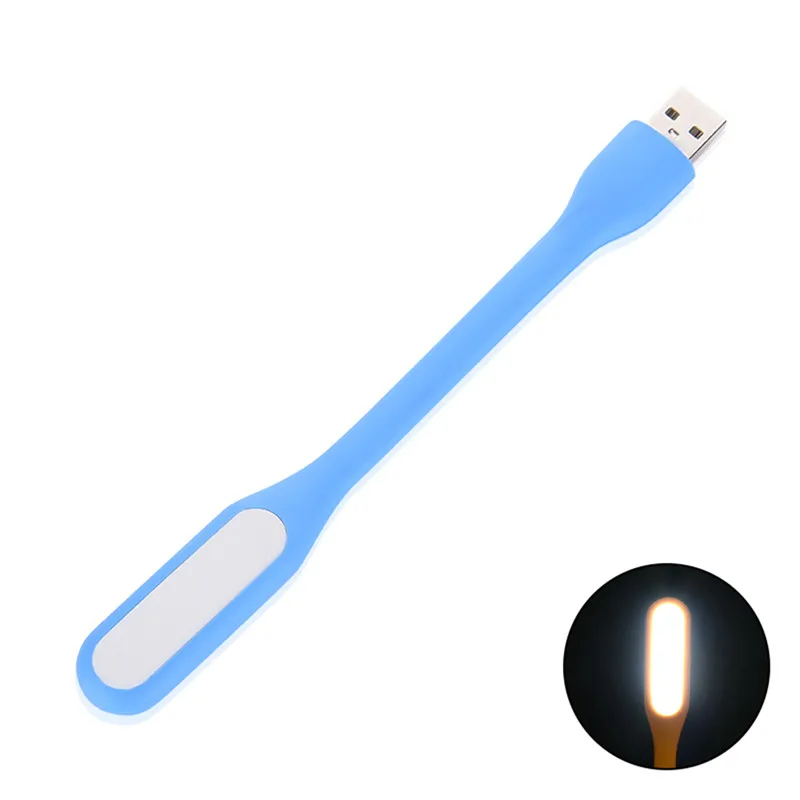 5 шт. 2018 цветная светодиодная лента USB ночной Светильник Гибкая портативная мини