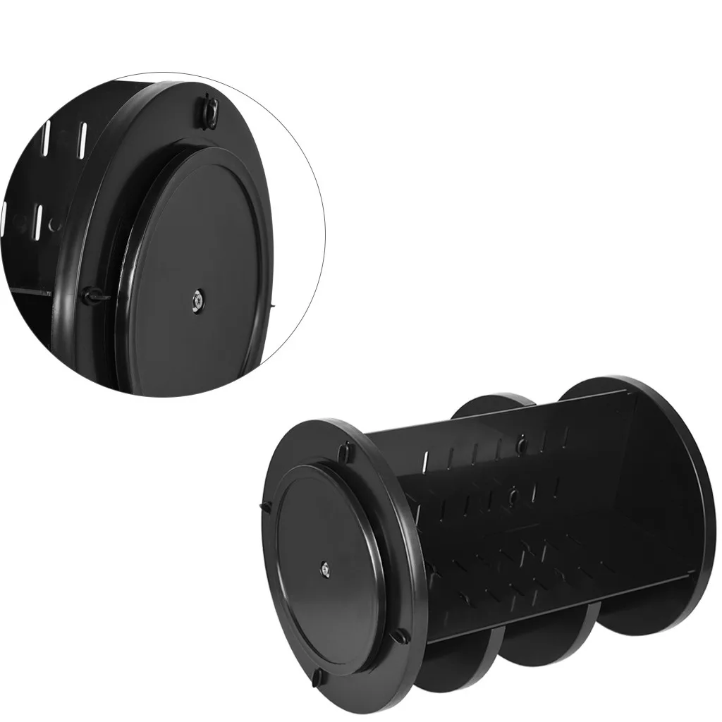 360 градусов вращающийся Mac ящик для хранения косметики Органайзер Подставка