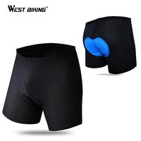 west biking brand designer men bike boxers with gel 3d padded breathable bicycle underwear quick dry cycling shorts briefs