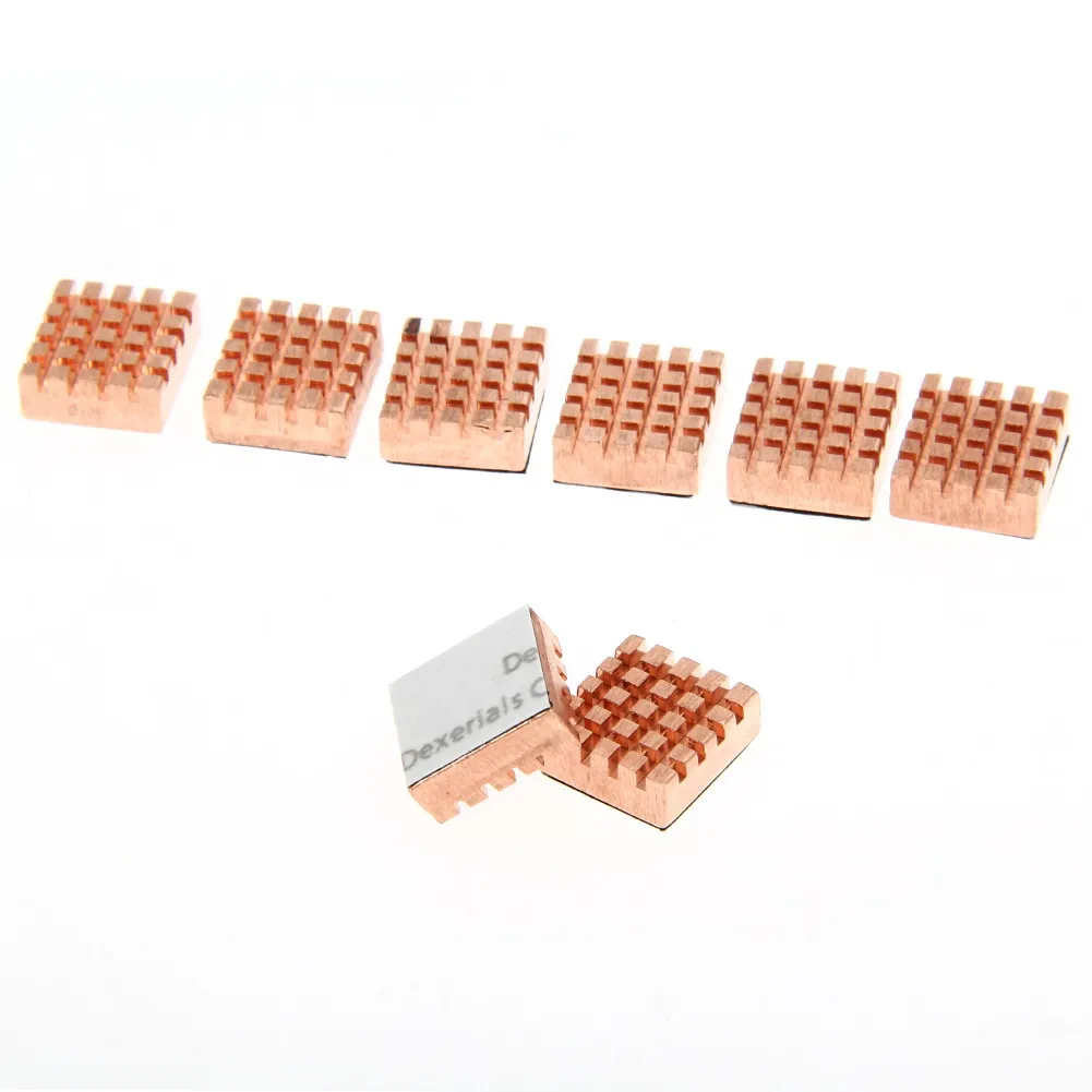8 шт. медные радиаторы для оперативной памяти 13 х12 мм|copper heat sink|heat sinkram heatsink |