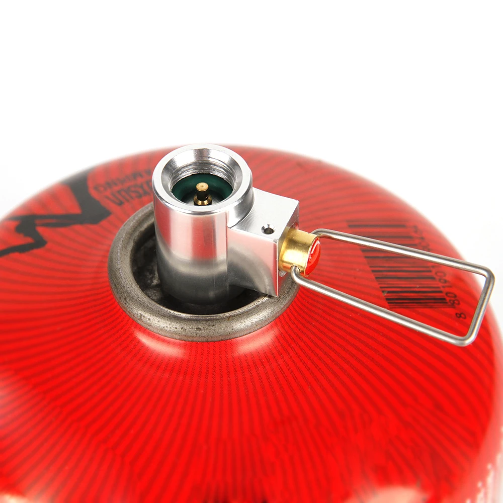 Открытый Кемпинг плита цилиндр Заправка Адаптер плоский газовый бак адаптер