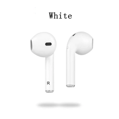 i7-White Мини i9s i7S наушники-вкладыши TWS Bluetooth наушники Беспроводной наушники с микрофоном стерео наушники-вкладыши Наушники-капельки дляимузыка спортивная Гарнитура для всех смартфонов - Цвет: i7-White