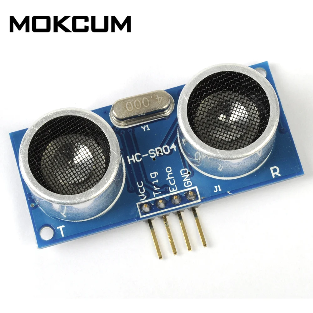 

DC 5V Ultrasonic Wave Detector Ranging Module HC-SR04 Distance Measuring Transducer Sensor For Arduino