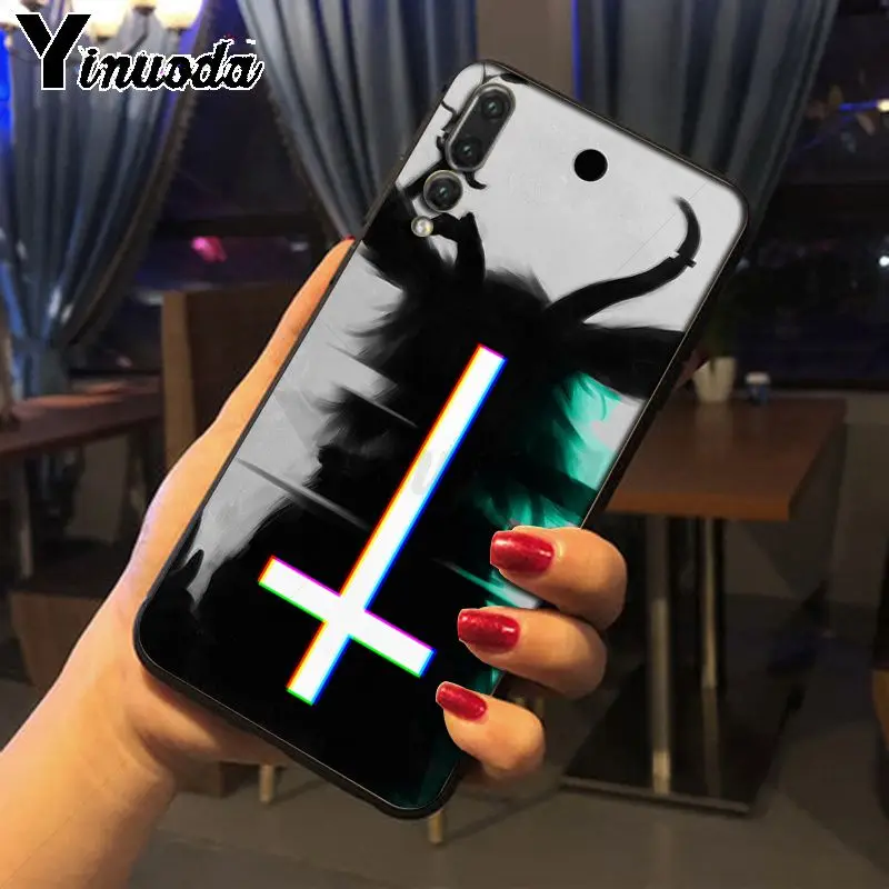 Чехол для телефона Yinuoda Lucifer Satan Angel Devil Huawei nova 3i P20Lite P10 Plus Mate10Lite Mate20 P20 Pro