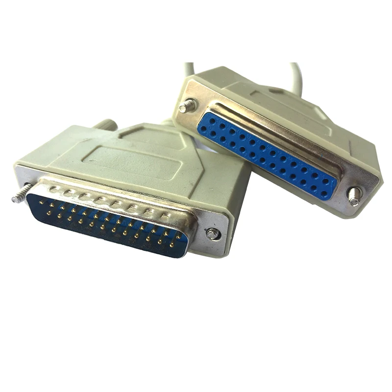 DB25 мужчин и женщин 25 Pin Parallel Порты разъёмы Extension Line LPT принтер компьютерный кабель