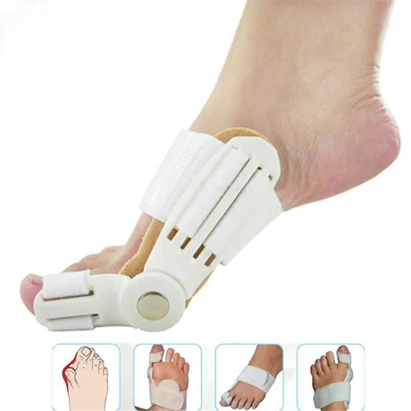Ортопедическая шина для большого пальца стопы ночная и дневная Ночная коррекция