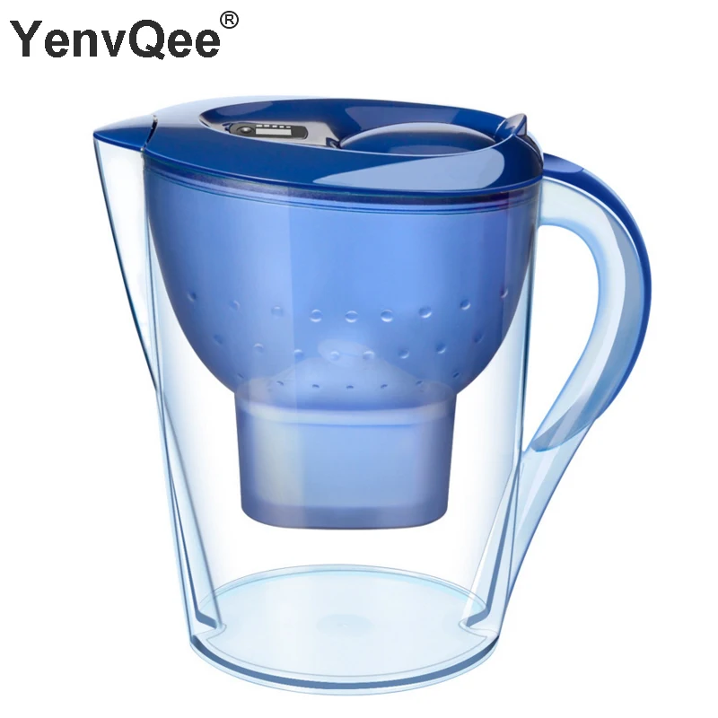 2.5L кувшины водяного фильтра кувшин чайник ультрафиолетовый UV светильник