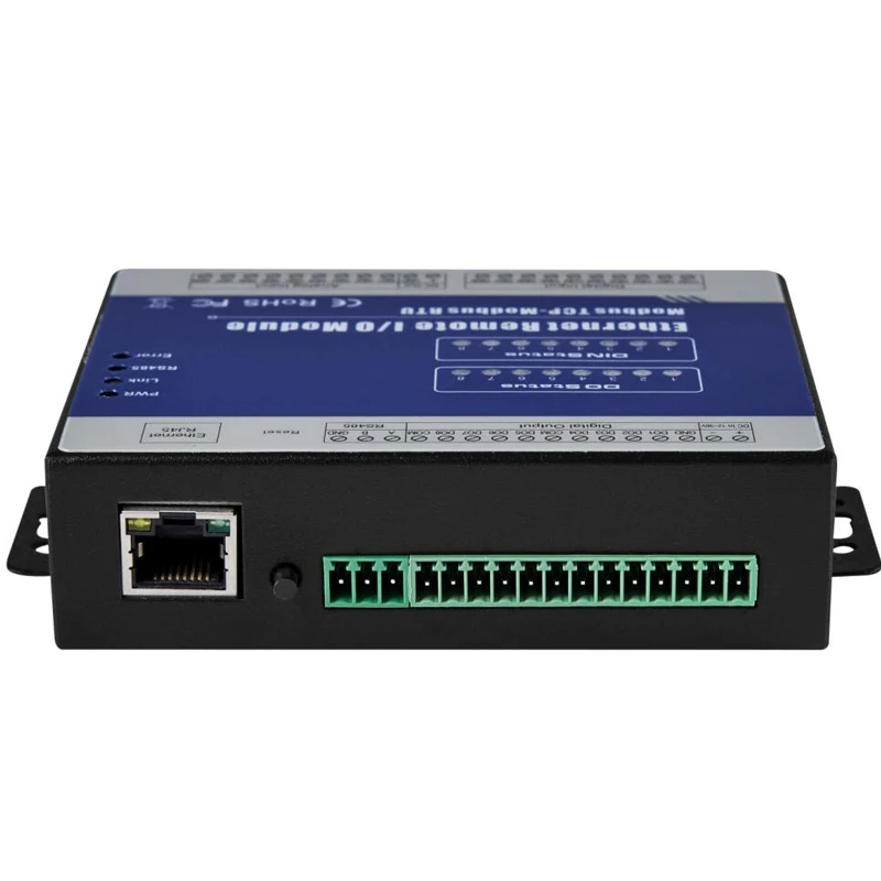 IOT Ethernet модуль modbus TCP регистратор данных RS485 Расширенный I/O Модуль с 8 релейным