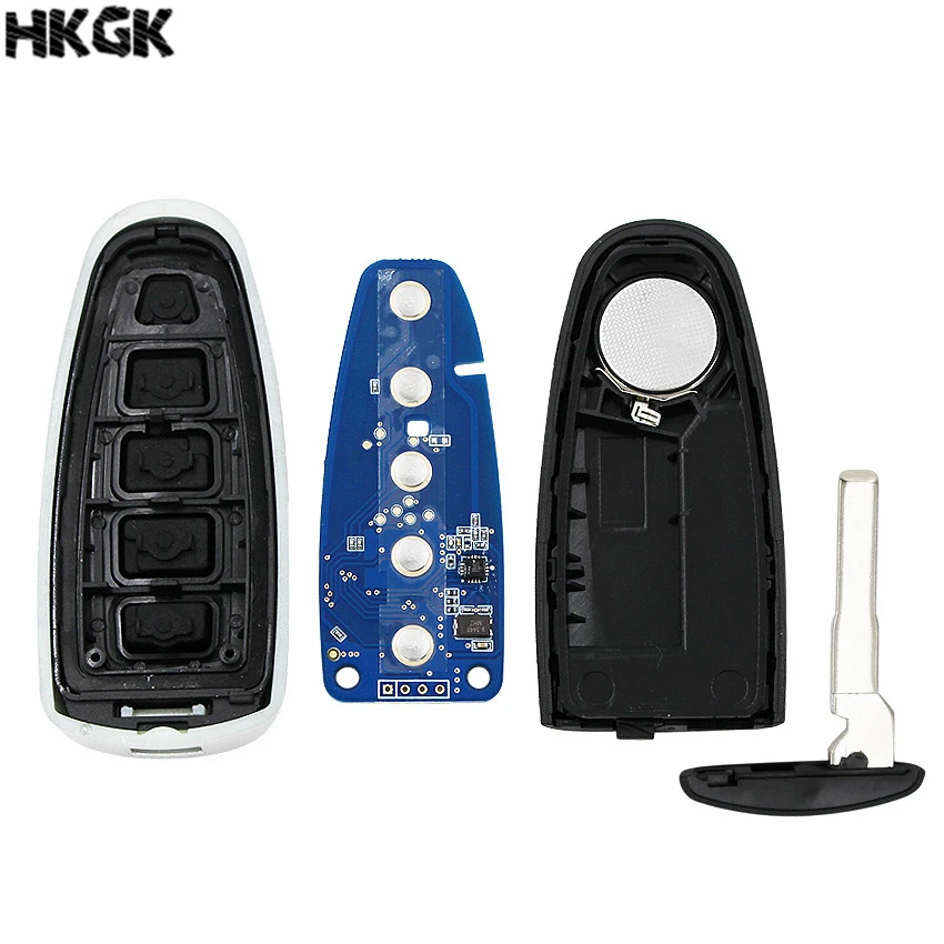5 Button Remote Smart Prox Key Transmitter Car 315Mhz ID46 Chip for Ford C-max Edge Explorer Expedition Escape Focus Flex |