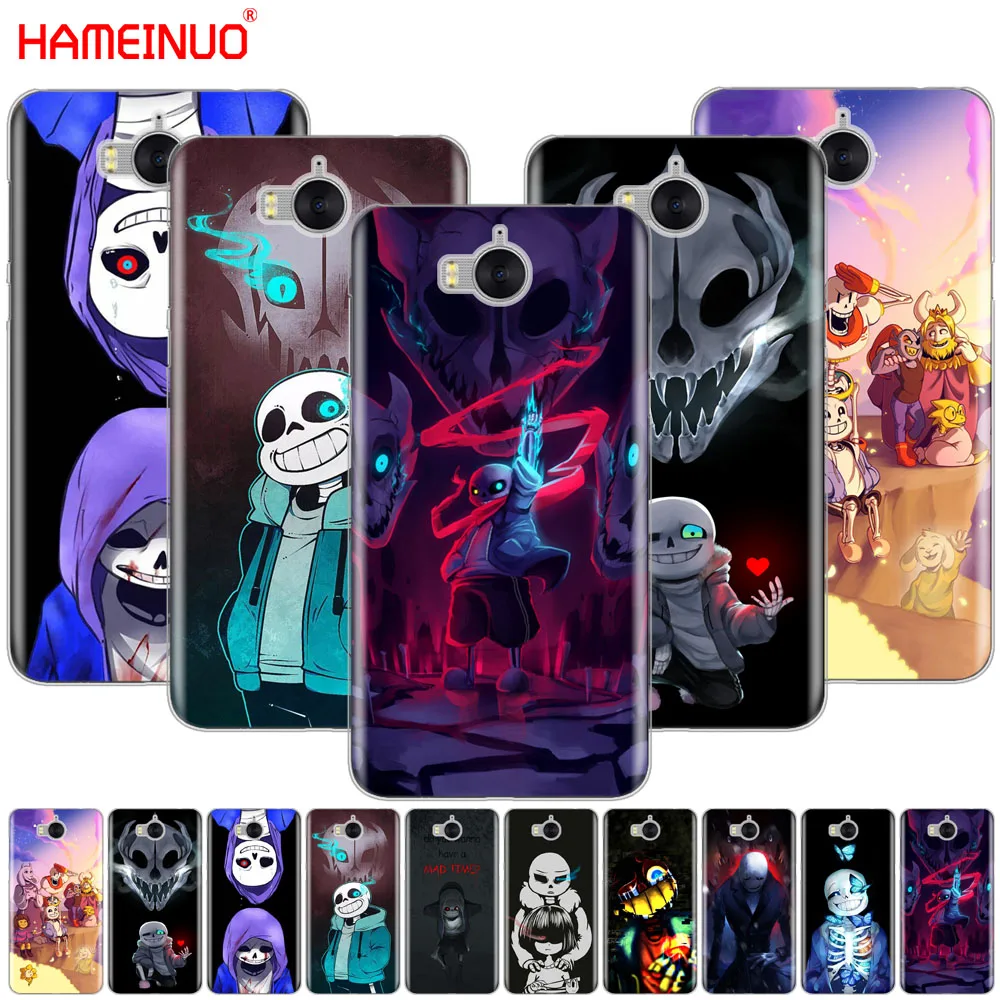 HAMEINUO Undertale Sans Чехол для мобильного телефона huawei honor 3C 4X 4C 5C 5X 6 7 Y3 Y6 Y5 2 II