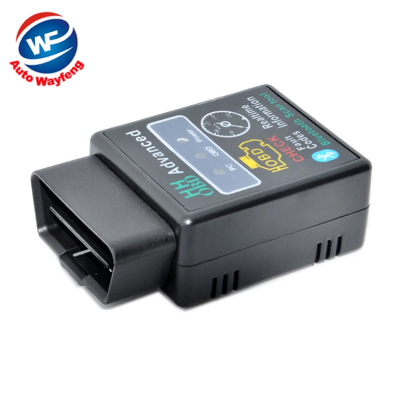 Мини ELM327 V2.1 Bluetooth HH OBD Advanced OBDII OBD2 ELM 327 Автомобильный диагностический сканер