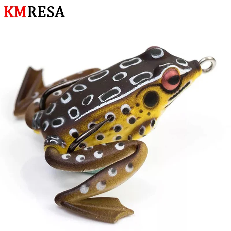 Крючки для рыбалки KMRESA искусственная рыболовная приманка в форме лягушки с