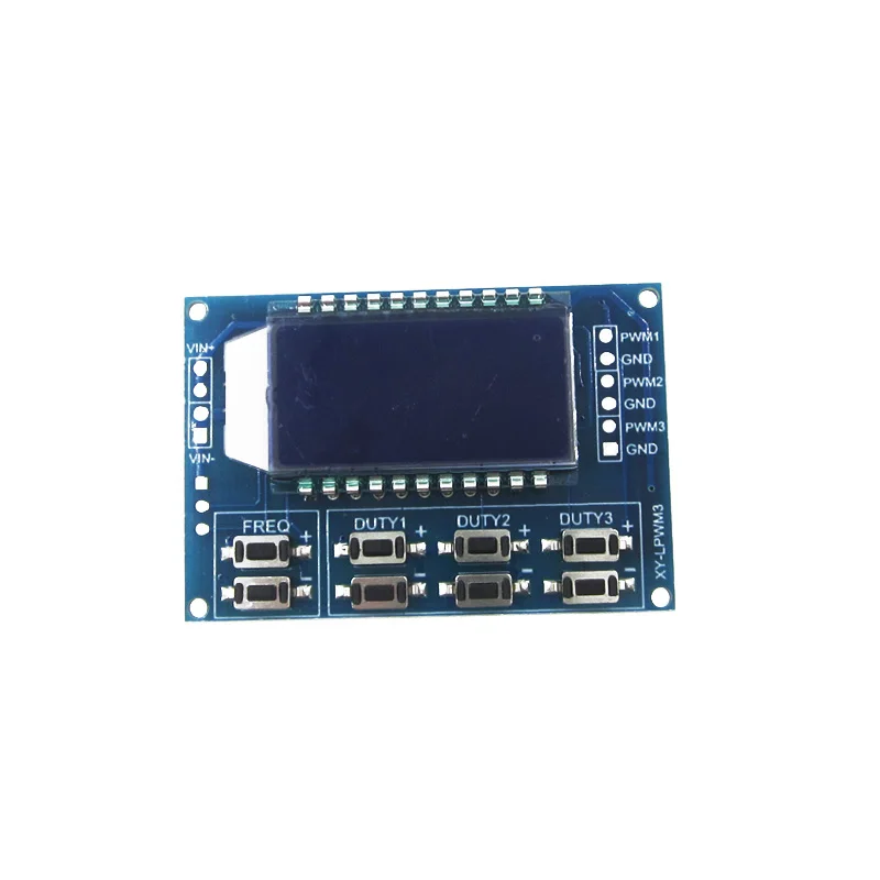 1Hz-150Khz Signal Generator PWM Board Module Pulse Frequency Duty Cycle Adjustable 3-way LCD Display 3.3V-30V | Электронные