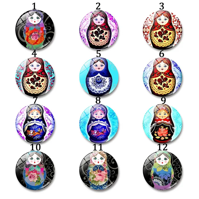 Русская кукла Бабушка фото стекло кабошон настройки ручной работы DIY 12 30 мм