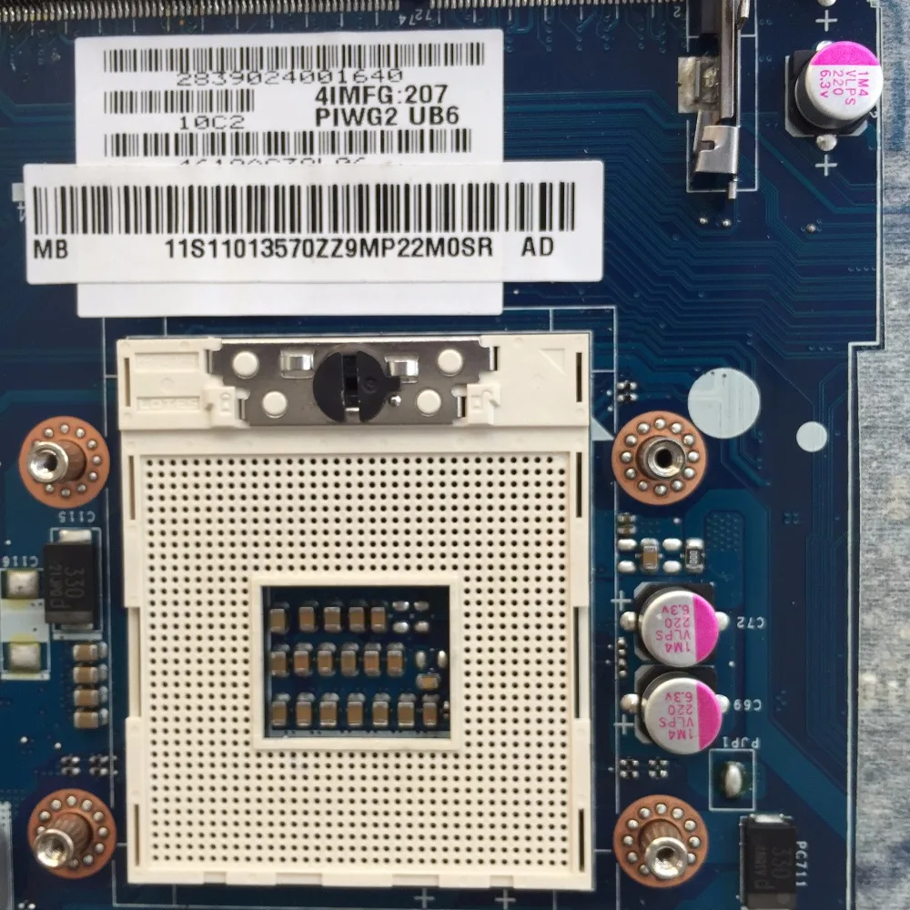 KEFU LA-675AP материнская плата для lenovo G570 материнская плата для ноутбука REV1.0 HM65 DDR3 PGA989 телефонной платы тестовая материнская плата