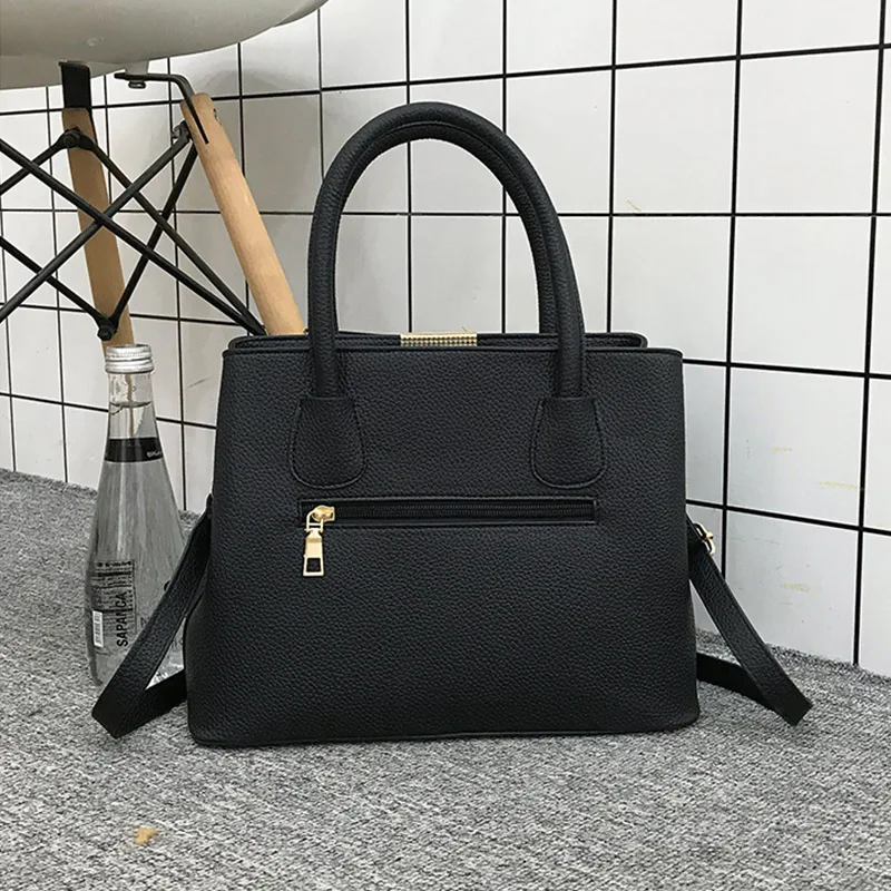 Gaqiuma Litchi PU satchels Сумочка через плечо сумки кошелек 3 шт. один комплект для женщин