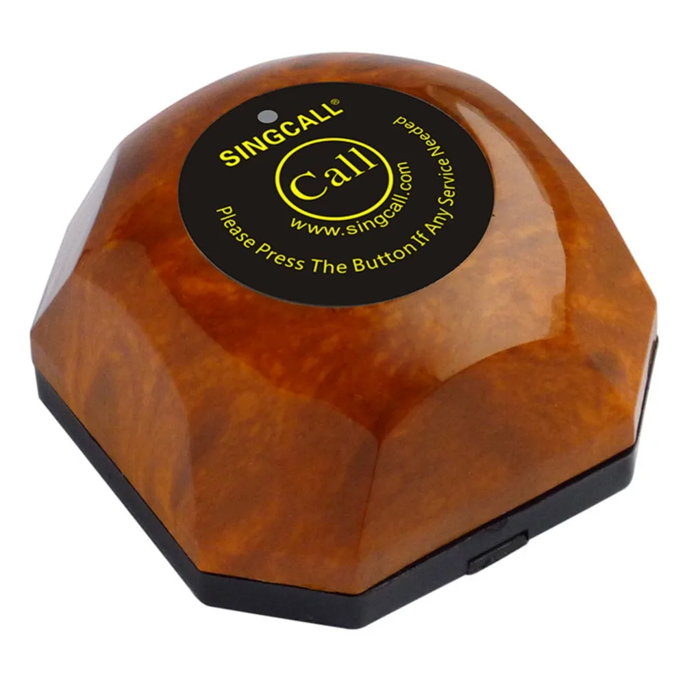 SINGCALL Беспроводная настольная система для вызова официанта. Звонок ресторана 10