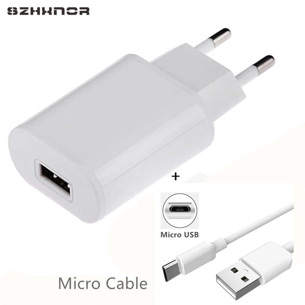 Зарядное устройство с Micro USB 5 В для huawei p Smart P8 lite zenfone vivo x21 v9|Зарядные устройства