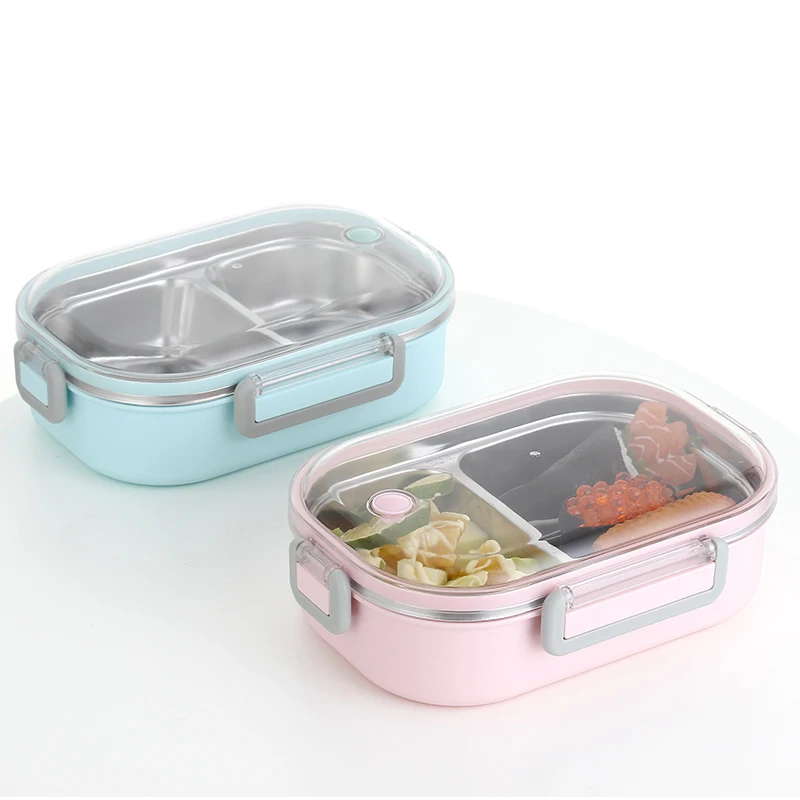 ONEUP Ланч бокс из нержавеющей стали герметичная коробка Bento контейнер для хранения
