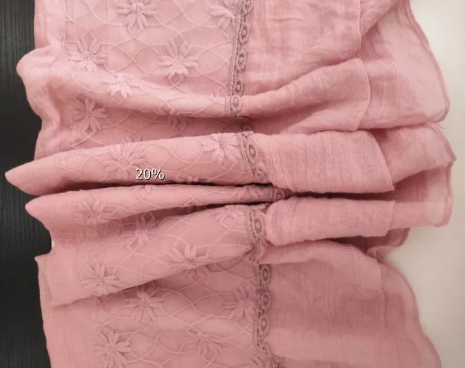 Soild цвета выдалбливают сторона шарфы женщин хиджаб мусульманские пашмины