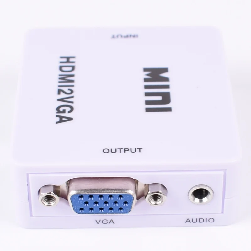 HD 1080 P HDMI конвертер VGA с аудио HDMI2VGA видео Box адаптер для Xbox360 PC DVD PS3| |